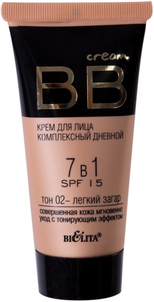 BB cream тон 02 - легкий загар Белита, 30 мл фото 1 &mdash; TD-EX.RU