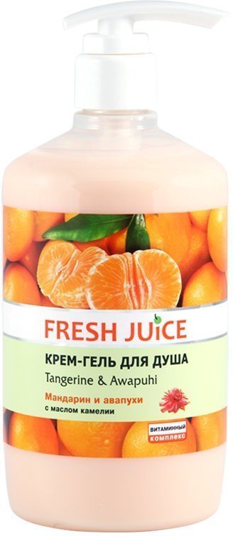 Крем-гель для душа "Tangerine & Awapuhi" Fresh Juice, 750 мл фото 1 &mdash; TD-EX.RU