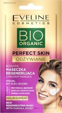 Моментально регенерирующая маска с bioМаслом жожоба - мультипитание серии PERFECT SKIN Eveline, 8мл &mdash; TD-EX.RU