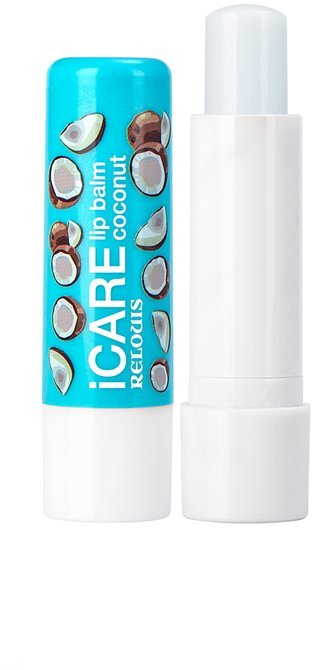 Бальзам-уход для губ iCARE lip balm COCONUT RELOUIS, 4.4 г.  фото 1 &mdash; TD-EX.RU