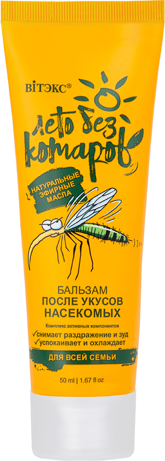 БАЛЬЗАМ ПОСЛЕ УКУСОВ НАСЕКОМЫХ Витэкс, 50 мл фото 1 &mdash; TD-EX.RU