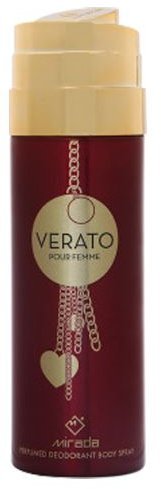 Дезодорант для женщин "VERATO WOMAN" MIRADA DEODORANT, 200 мл. фото 1 &mdash; TD-EX.RU