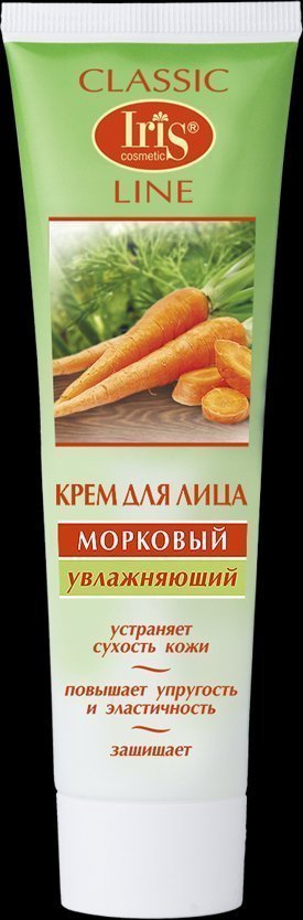 Крем для лица Морковный увлажняющий Iris, 100 мл &mdash; TD-EX.RU