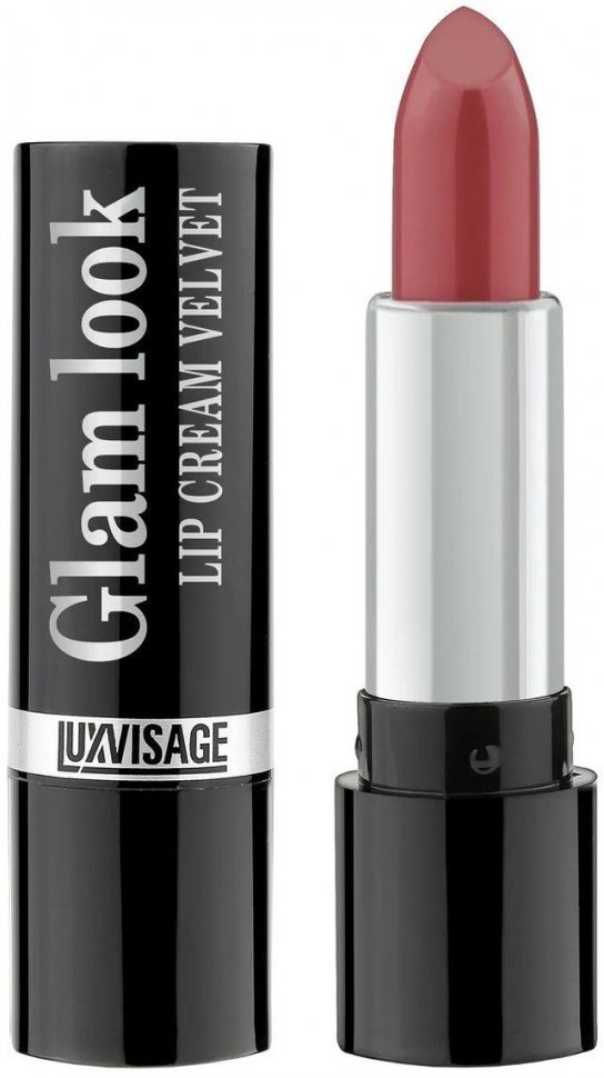 Помада для губ GLAM LOOK cream velvet сатиновая тон 316 Ягодное парфе Luxvisage фото 1 &mdash; TD-EX.RU