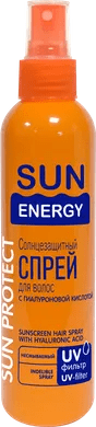 Sun Energy. Солнцезащитный спрей для волос с гиалуроновой кислотой, 200 мл фото 1 &mdash; TD-EX.RU