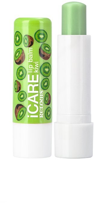 Бальзам-уход для губ iCARE lip balm KIWI RELOUIS, 4.4 г.   фото 1 &mdash; TD-EX.RU