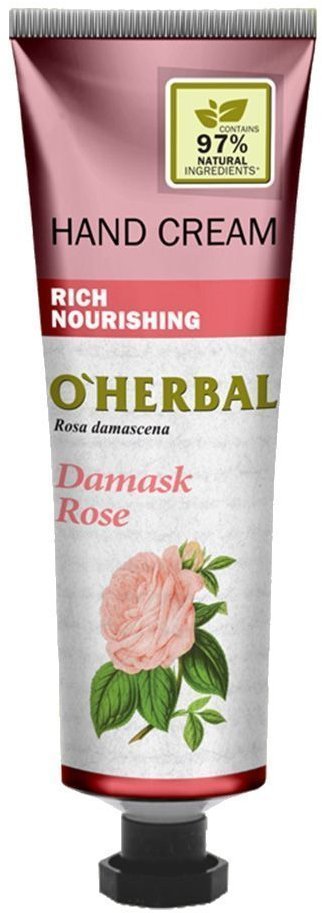 Легкий крем для рук увлажняющий Дамасская роза, O’Herbal 30 мл фото 1 &mdash; TD-EX.RU