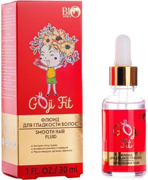 Bio World Флюид для гладкости волос Goji Fit, 30 мл фото 1 &mdash; TD-EX.RU