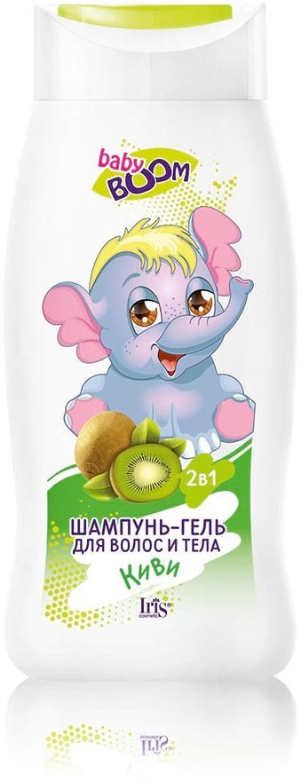 Детский Шампунь-гель для волос и тела Киви Iris, 300 мл фото 1 &mdash; TD-EX.RU