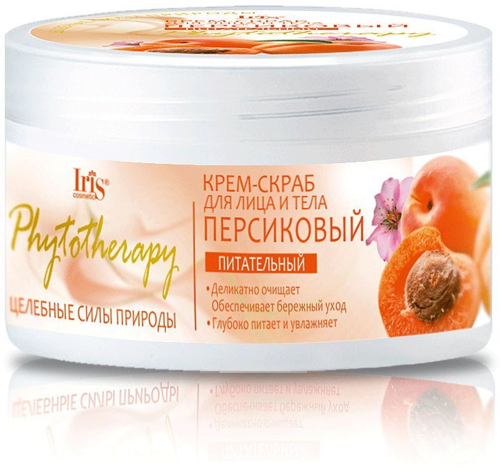 Крем-скраб для лица и тела Персиковый Phytotherapy Iris, 180 мл фото 1 &mdash; TD-EX.RU