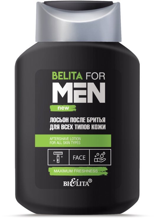 Лосьон после бритья для всех типов кожи Belita for Men, 250 мл  фото 1 &mdash; TD-EX.RU