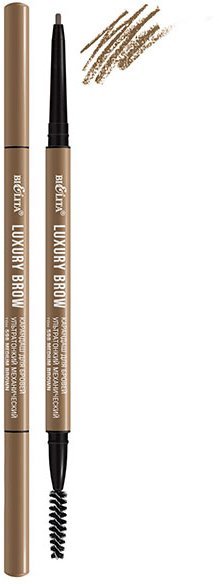 Карандаш для бровей ультратонкий механический тон 598 medium brown LUXURY Brow Белита  фото 1 &mdash; TD-EX.RU