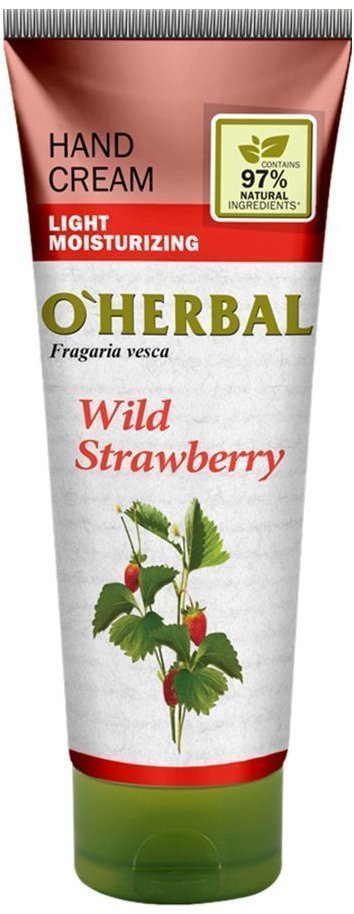 Легкий крем для рук увлажняющий Земляника O’Herbal, 75 мл фото 1 &mdash; TD-EX.RU