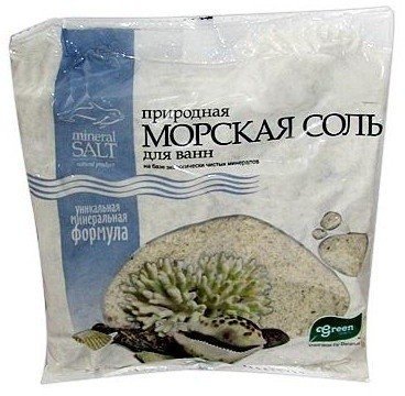Соль морская с экстрактом валерианы ГРИН ПРОМ 1000г фото 1 &mdash; TD-EX.RU