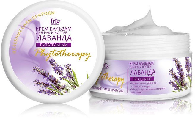 Крем для рук и ногтей Лаванда Phytotherapy Iris, 180 мл  фото 1 &mdash; TD-EX.RU