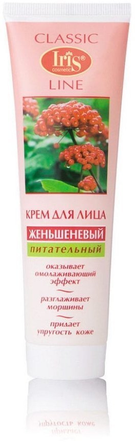 Крем для лица "Женьшеневый" питательный Classic Line Iris, 100 мл &mdash; TD-EX.RU