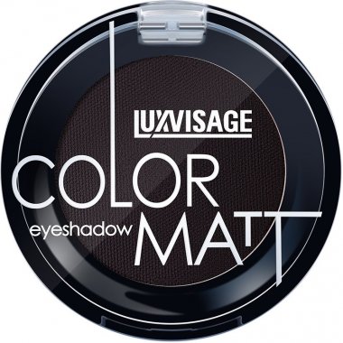 Тени для век тон 15 DEEP BLACK COLOR MATT Luxvisage &mdash; TD-EX.RU