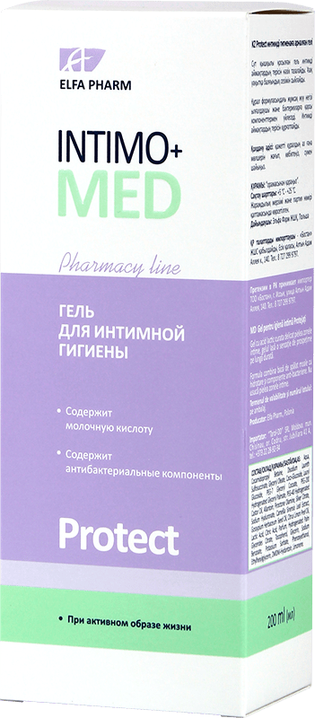 Гель для интимной гигиены Intimo+Med серии Protect 200 мл фото 1 &mdash; TD-EX.RU