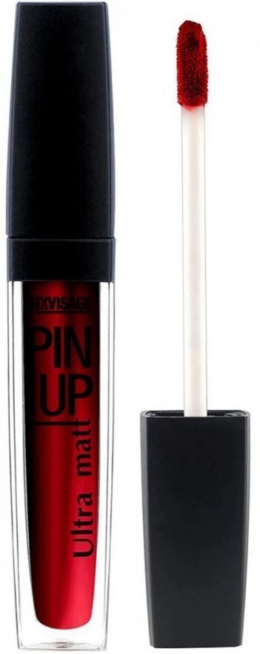 Блеск для губ PIN UP ULTRA MATT матовый тон 31 ruby wine Luxvisage &mdash; TD-EX.RU