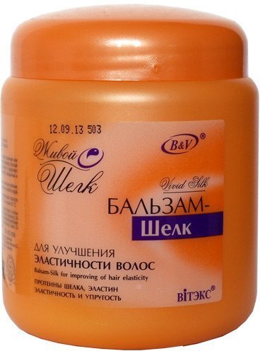 Бальзам-шелк для улучшения эластичности волос "Живой шелк" Витэкс, 450 мл &mdash; TD-EX.RU