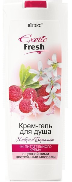 Крем-гель для душа Ямбери и Бергамот Exotic Fresh Витэкс, 500 мл &mdash; TD-EX.RU