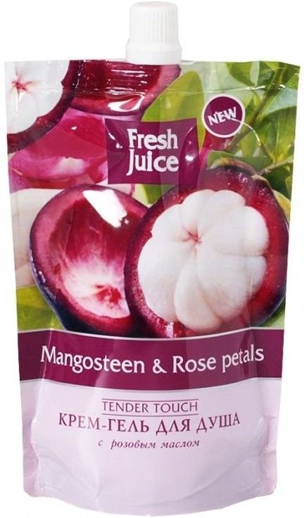 FRESH JUICE Гель Mangosteen&Rose petals Дой-пак, 170 мл фото 1 &mdash; TD-EX.RU
