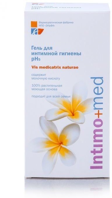 Гель для интимной гигиены Intimo+med Эльфа, 250 мл фото 1 &mdash; TD-EX.RU