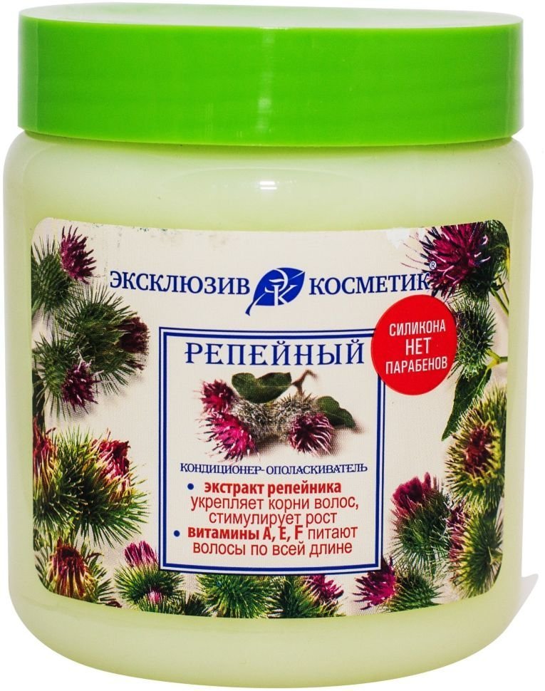 Кондиционер-ополаскиватель "Репейный" Эксклюзивкосметик, 500 мл фото 1 &mdash; TD-EX.RU