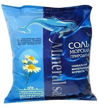 Соль морская с экстрактом ромашки ГРИН ПРОМ 1000г фото 1 &mdash; TD-EX.RU