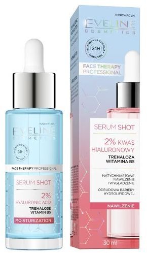 Увлажняющая сыворотка с 2% гиалуроновой кислотой серии FACE THERAPY PROFESSIONAL Eveline, 30мл фото 1 &mdash; TD-EX.RU