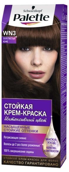 Крем-краска для волос Палетт Интенсивный цвет (50 мл) - 4-60 Золотистый кофе WN3