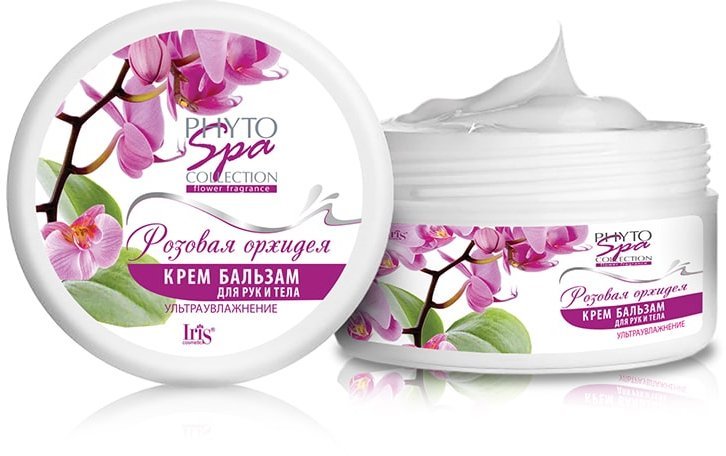 Крем-бальзам для рук и тела Розовая орхидея Phyto Spa Fragrance Iris, 180 мл фото 1 &mdash; TD-EX.RU
