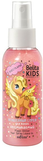 Belita Kids.Для девочек 3-7лет Волшебный спрей с блестками для волос несмываемый 100 мл &mdash; TD-EX.RU