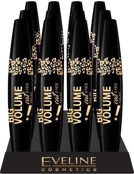 Тушь для ресниц Big Volume Cat Eyes (набор 12 шт) Eveline, 12x10 мл фото 1 &mdash; TD-EX.RU