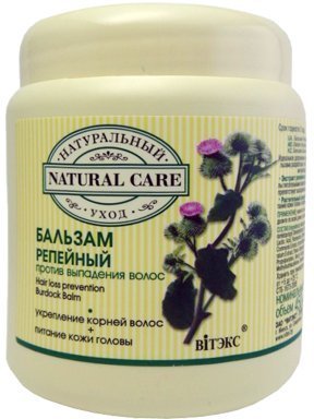 Бальзам репейный против выпадения волос Natural care Витэкс, 450 мл фото 1 &mdash; TD-EX.RU