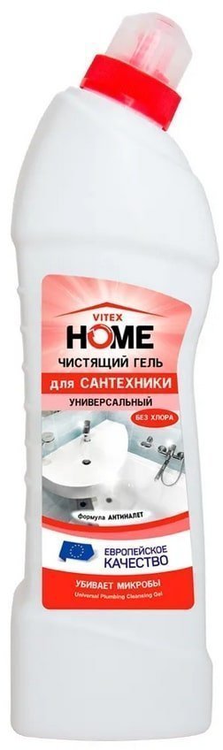VITEX HOME Чистящий гель для САНТЕХНИКИ Универсальный, 750 мл фото 1 &mdash; TD-EX.RU