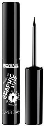 Подводка для глаз GRAPHIC STYLE super stay черная LUXVISAGE фото 1 &mdash; TD-EX.RU