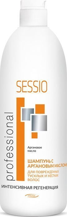 SESSIO Шампунь с аргановым маслом для поврежденных волос Professional, 500 мл фото 1 &mdash; TD-EX.RU