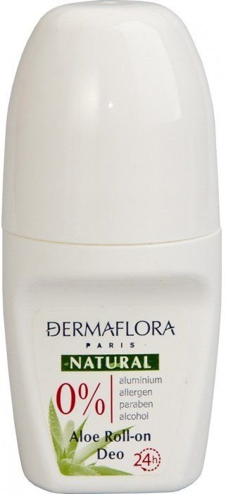 Шариковый дезодорант для женщин Natural Aloe, Dermaflora 0%, BradoLine Charme, 50 мл фото 1 &mdash; TD-EX.RU