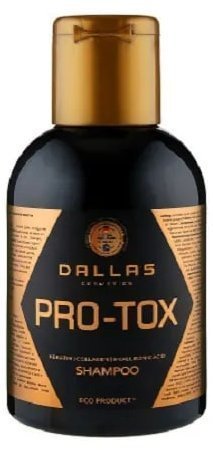 Dallas шампунь с кератином, коллагеном и гиалуроновой кислотой Hair Pro-tox, 500 мл фото 1 &mdash; TD-EX.RU