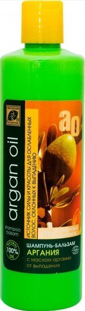 Шампунь-бальзам для волос Argan Oil Против выпадения Эксклюзивкосметик, 500 мл фото 1 &mdash; TD-EX.RU