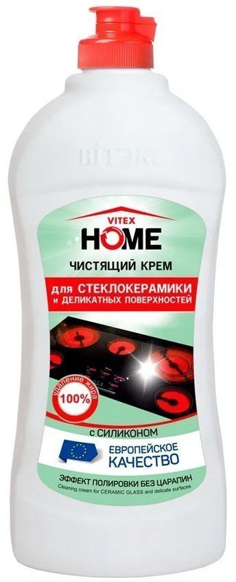 VITEX HOME Чистящий крем для СТЕКЛОКЕРАМИКИ и деликатных поверхностей, 700 г фото 1 &mdash; TD-EX.RU