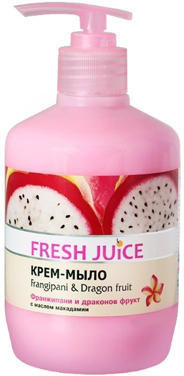 Гель-мыло с дозатором "Frangipani&Dragon" Fresh Juice, 460 мл фото 1 &mdash; TD-EX.RU