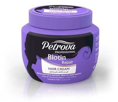 Восстанавливающий крем для волос с биотином BIOTIN REPAIR PETROVA PROFESSIONAL, 500 мл фото 1 &mdash; TD-EX.RU
