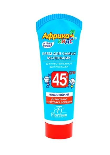Крем для самых маленьких, для чувствительной детской кожи SPF 45+ «Африка кидс» Floresan, 50 мл     фото 1 &mdash; TD-EX.RU