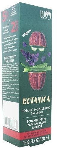 Ботаник-крем Botanica увлажняющий дневной Bio World, 50 мл фото 1 &mdash; TD-EX.RU