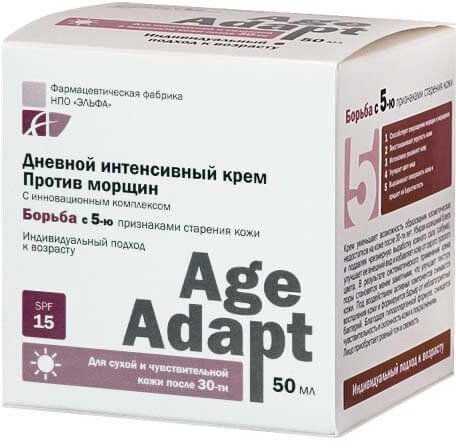 Крем дневной интенсивный против морщин Age Adapt SPF15, 50 мл фото 1 &mdash; TD-EX.RU