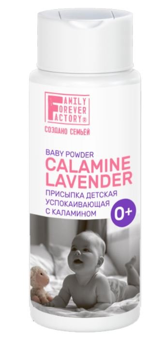 Присыпка детская успокаивающая с каламином Family Forever Factory, 150 г фото 1 &mdash; TD-EX.RU