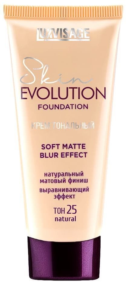 Luxvisage Люкс визаж Крем тональный Skin EVOLUTION soft matte blur effect 25 Natural фото 1 &mdash; TD-EX.RU
