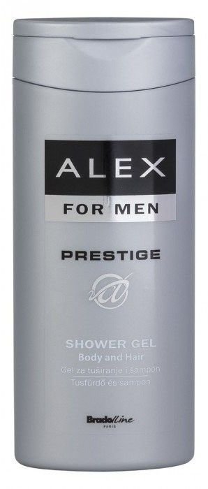 Гель для душа + шампунь Alex Prestige (silver), 250 мл фото 1 &mdash; TD-EX.RU